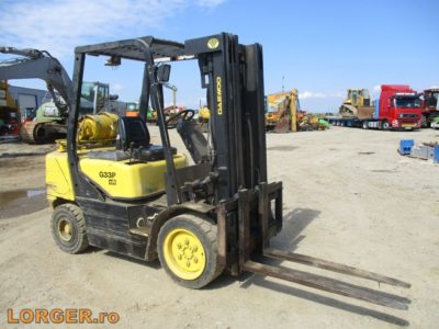 Daewoo G33-P3 gázos villástargonca