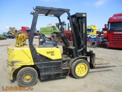 Daewoo G33-P3 gázos villástargonca