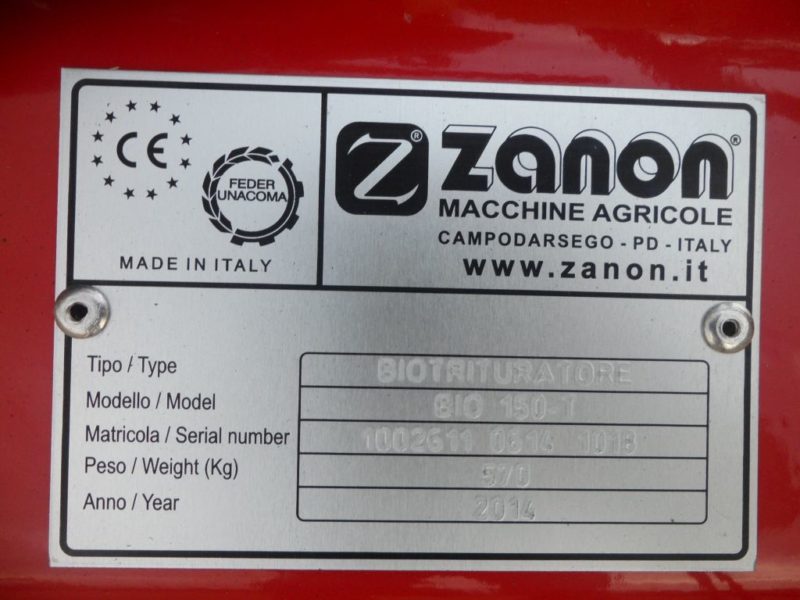 Tocator industrial Zanon BIO 150-T NOU