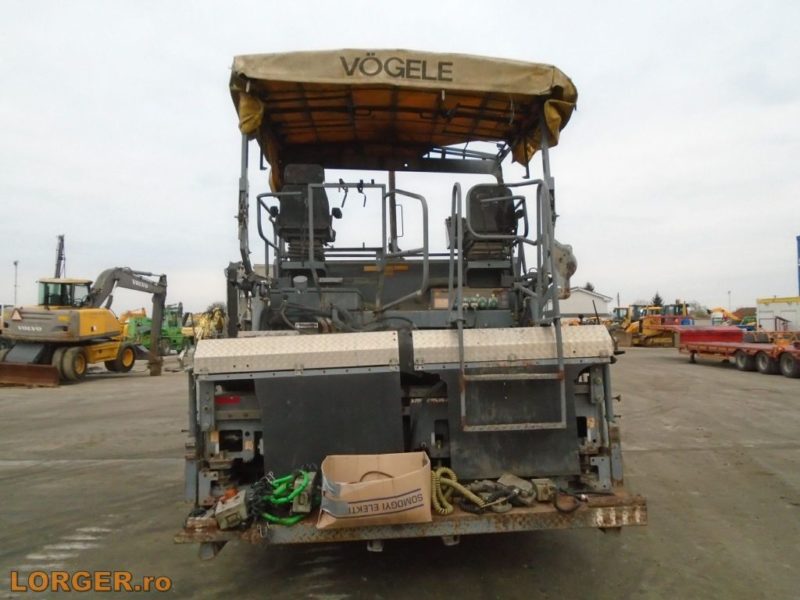 Finisor de asfalt Vogele Super 1600-1 – 2005