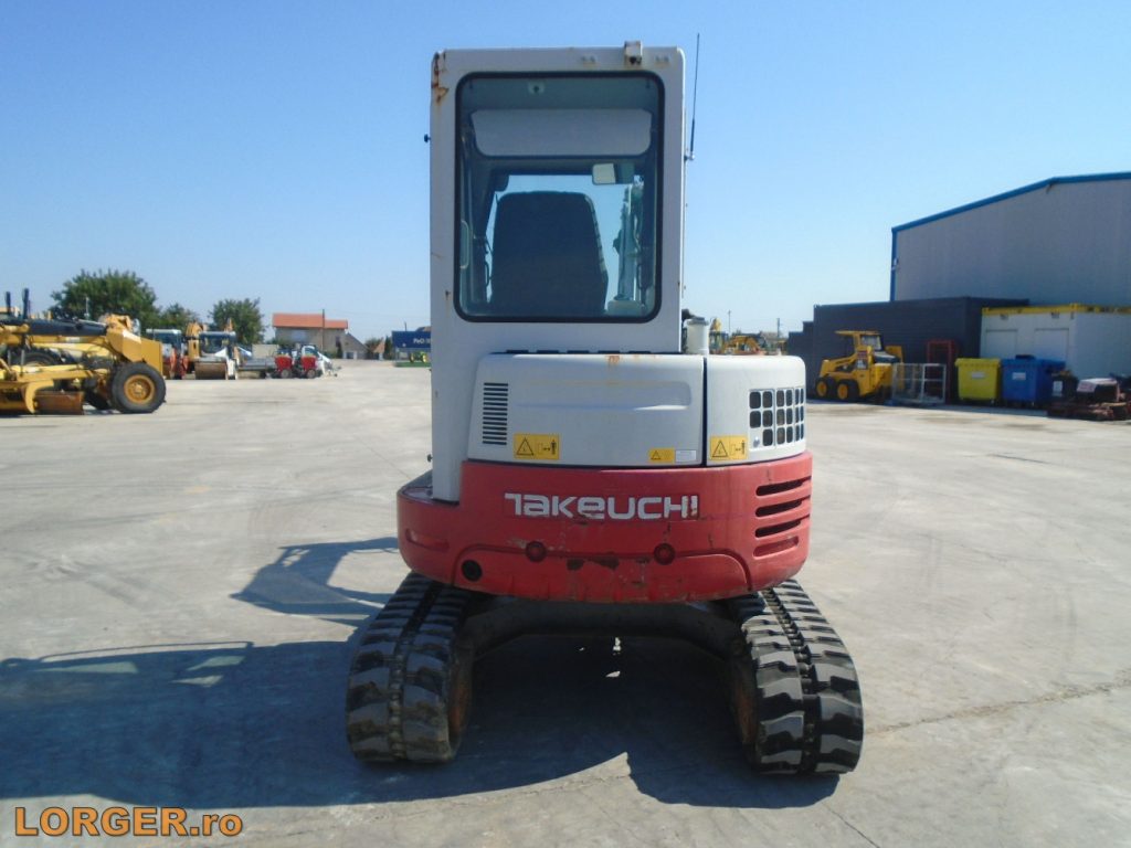 Miniexcavator Takeuchi TB138 FR