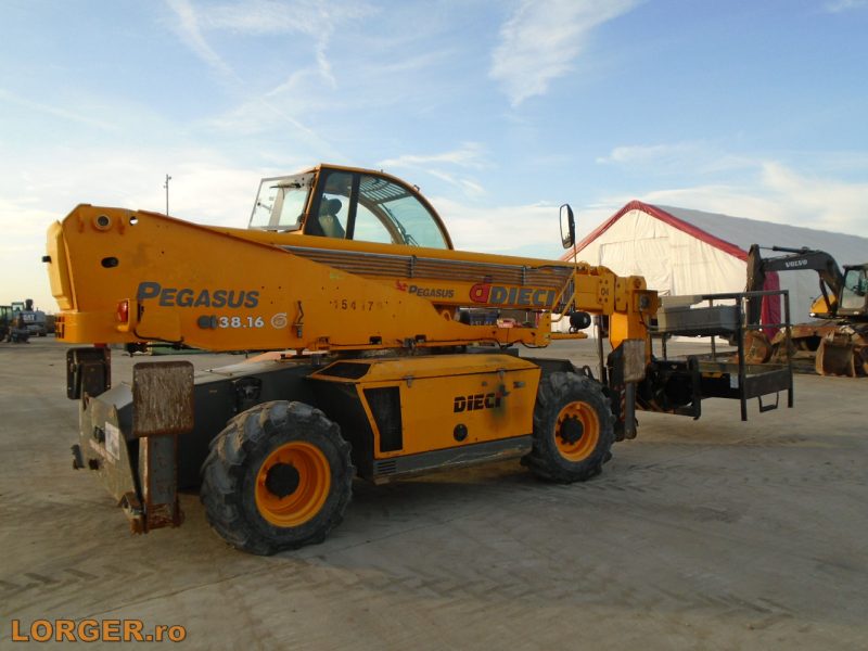 Incarcator telescopic Dieci Pegasus 38.16