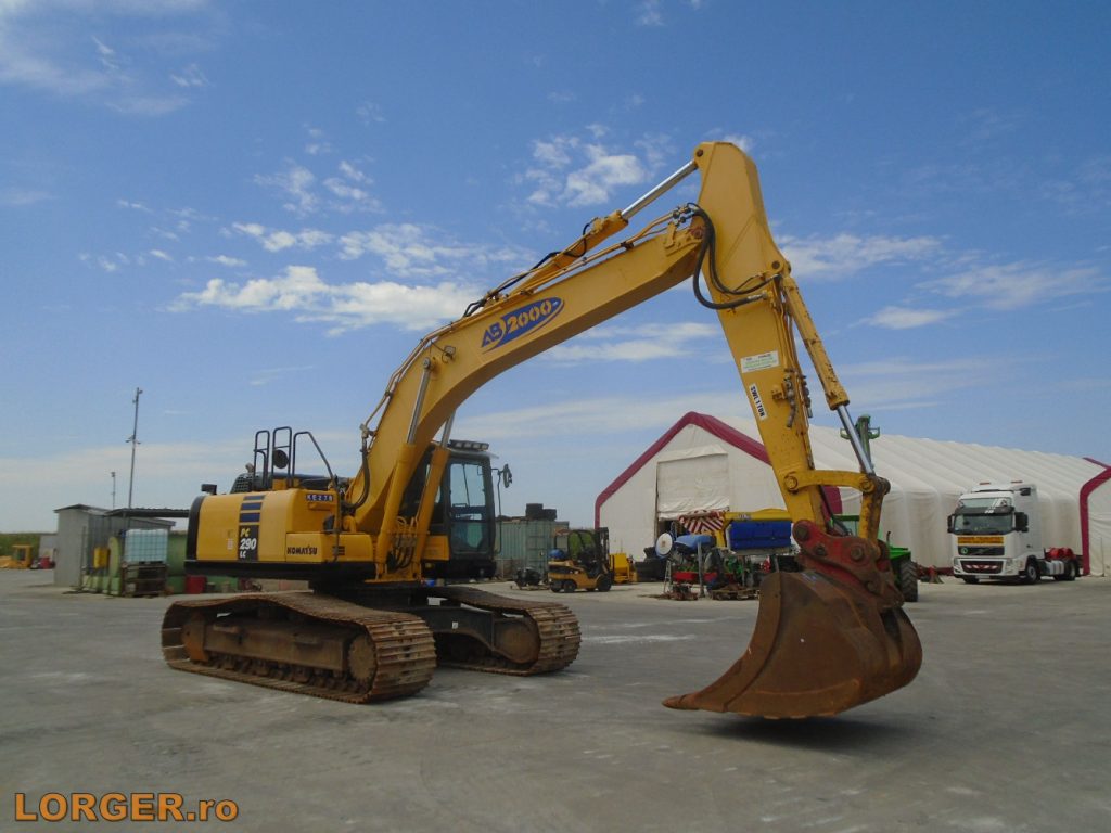 Komatsu PC290 LC-10 lánctalpas kotró - 2015
