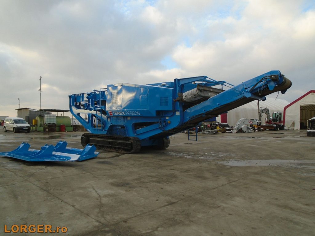 Concasor mobil cu falci Terex Pegson