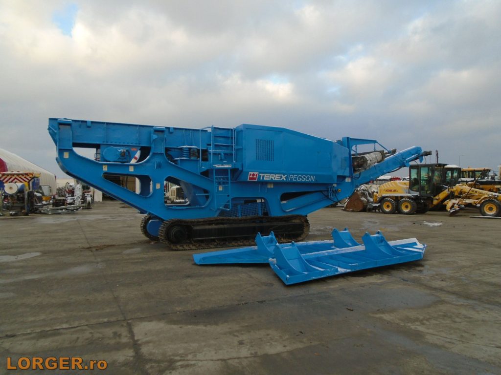 Concasor mobil cu falci Terex Pegson