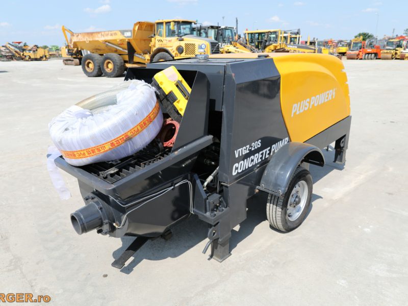 Pompa de beton nou Power Plus VTGZ-20S