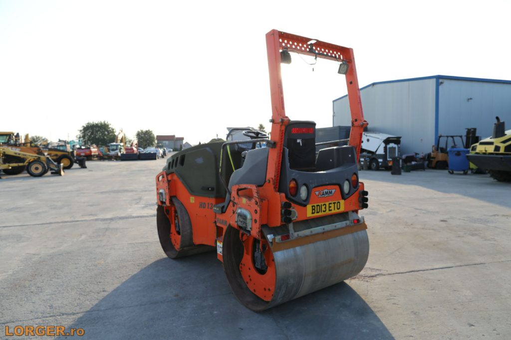 Compactor tandem Hamm HD13 VV - 1520 h