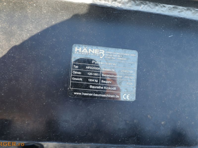 Pulverizator HANER HPX2000A