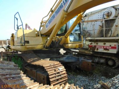 Dezmembrare excavator pe senile Komatsu PC350 NLC