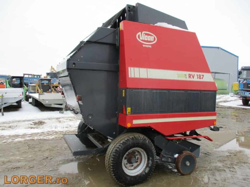 Presa de baloti rotunzi Vicon RV 187