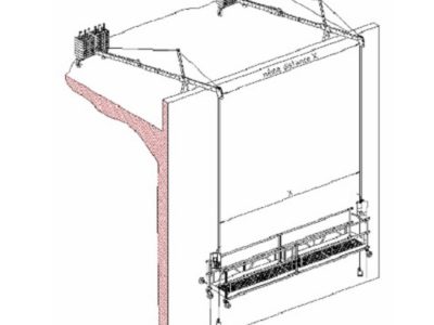 Platforma autoridicatoare electrica FIXAPOUTRE