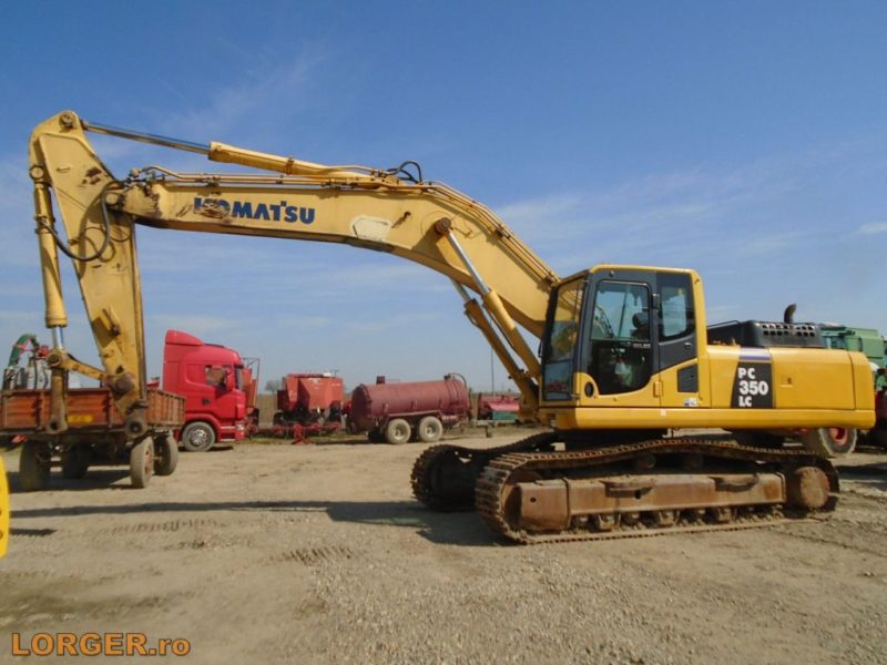 Excavator pe senile Komatsu PC350 NLC-8