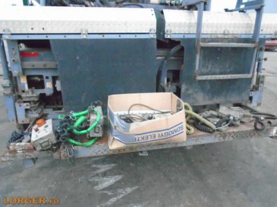 Finisor de asfalt Vogele Super 1600-1 – 2005