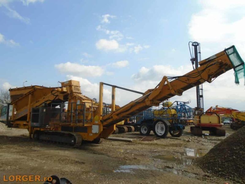 Moara cu ciocane Tesab RK623CT pe senile