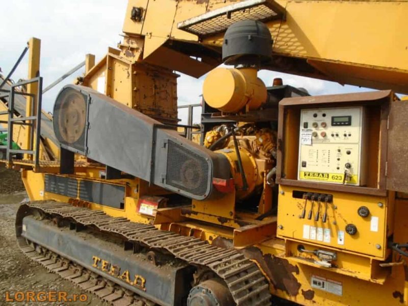 Moara cu ciocane Tesab RK623CT pe senile