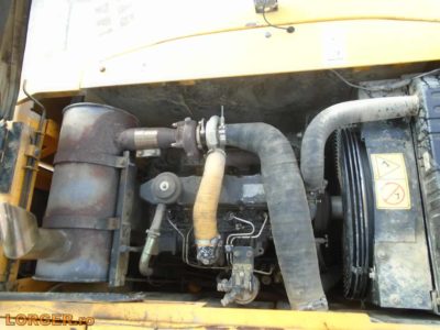 Excavator Hyundai Robex 110-7 pe senile de cauciuc