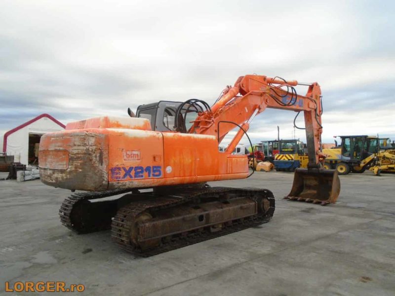 Excavator pe senile Fiat-Hitachi EX215
