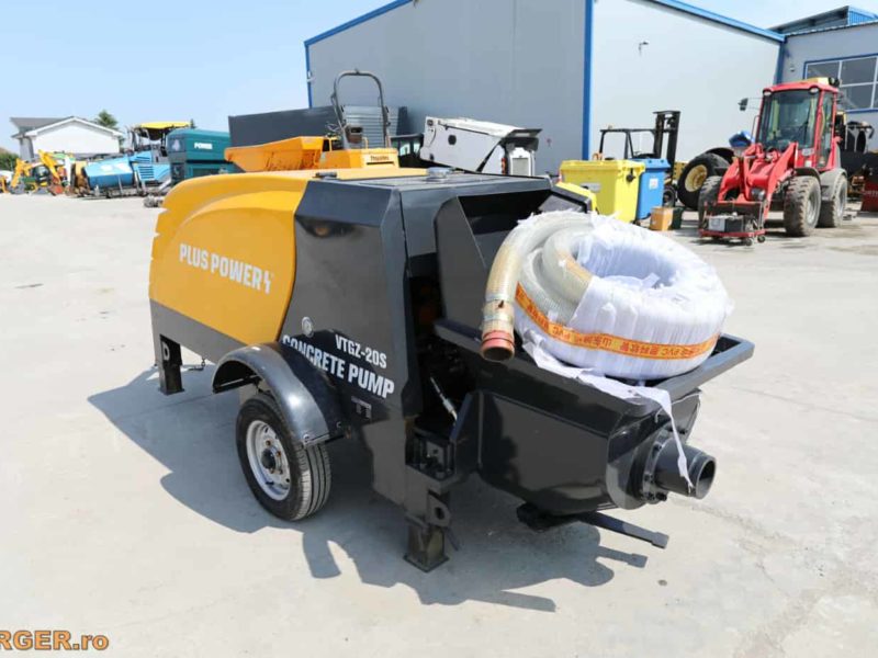 Pompa de beton nou Power Plus VTGZ-20S