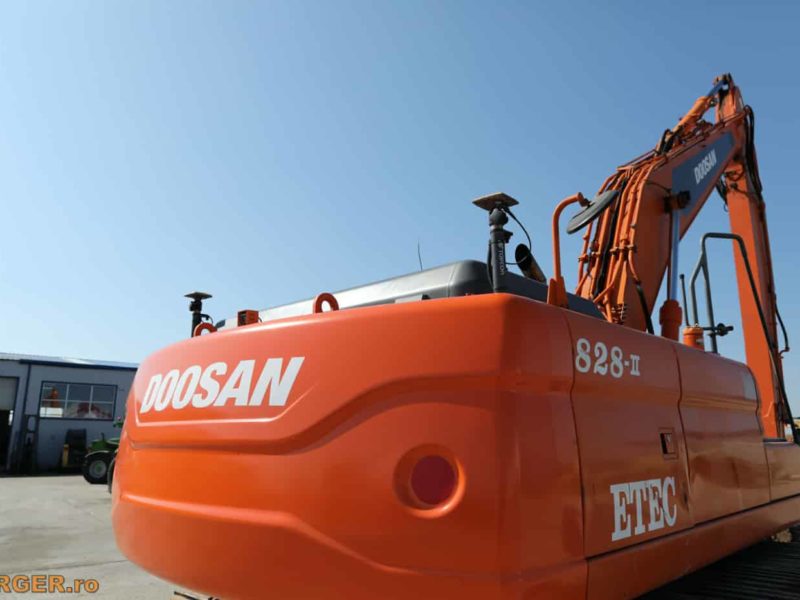 Excavator pe senile Doosan 828-11