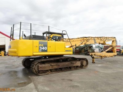 Excavator pe senile Komatsu PC340 LC-6K cu brat lung