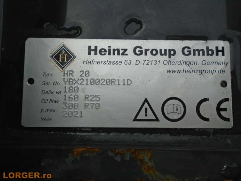 Pulverizator nefolosit Heinz HR20